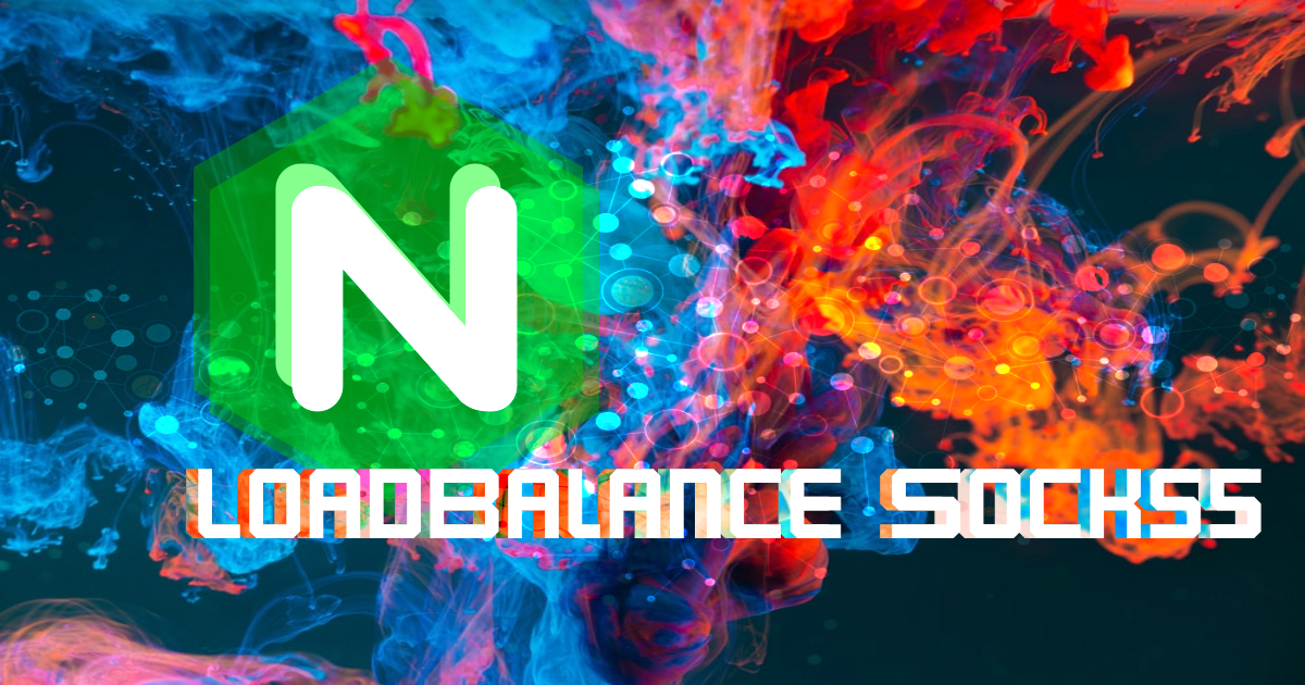 LoadBalance socks5 with nginx