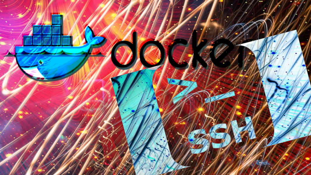 Docker SSH on the fly